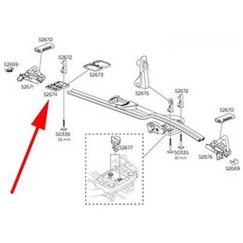 Ricambi Mounting Bracket Rear Proride598 Trasporto One Size - Foto 1