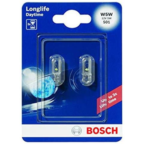 Lampadine Per Auto Bosch W5w Longlife 2 Pezzi 1202 - Foto 1