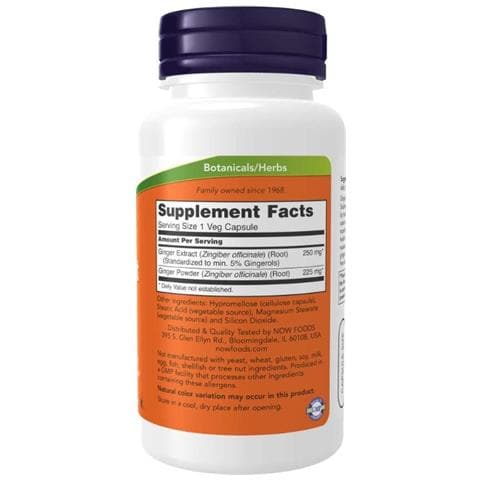 Ginger Root Extract 250mg - 90 Veg Caps - Estratto Di Radice Di Zenzero - Foto 2