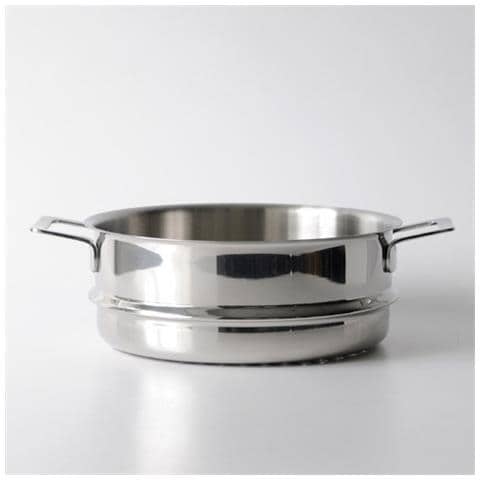 Ajm307 Pots&pans Cestello Per Cotture Al Vapore In Acciaio Inossidabile 18/10 Lucido - Foto 2