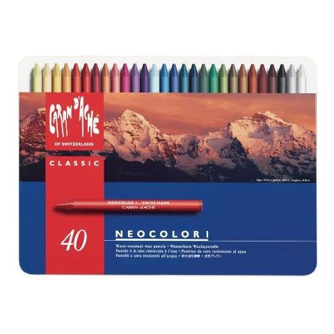 Caran Dache Neocolor Pastels (40 Colors) (7000.340)  - Foto 1