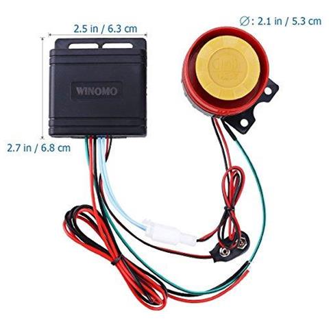Moto Allarme Antifurto Sistema Di Sicurezza Con Doppio Telecomando Universale 12v - Foto 2