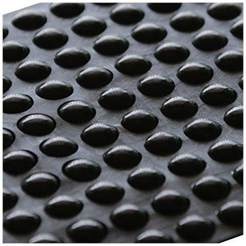100 Feet Pezzi Di Gomma Cuscinetti Adesivi Buffer Pads Porta Paraurti Auto Stick Rumore Dampening Pads Small Black Soft Close Governo E Arredamento Paraurti 9 Millimetri Diametro X 3 Mm (nero)  - Foto 4
