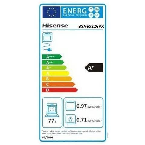 Forno Elettrico da Incasso BSA65226PX Capacità 77 L Multifunzione Ventilato Cottura a Vapore Potenza 3500 W Colore Inox - Foto 3