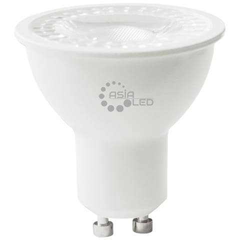 Lampadina Led Gu10 7w Spot Light Trasparente Cob 38° - - Foto 1