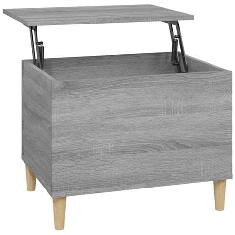 Tavolino Salotto Grigio Sonoma 60x44,5x45 Cm Legno Multistrato - Foto 1