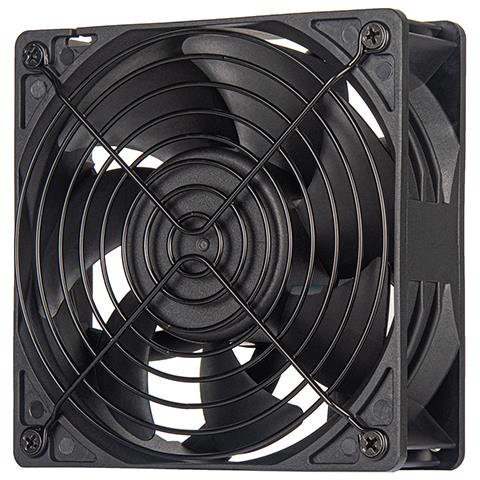 FHS 120X Case per computer Ventilatore 12 cm Nero 1 pz - Foto 2