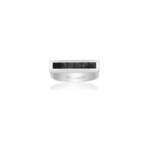 Gioielleria R024-bk-58. Anello, Colore Grigio. Donna. - In ordine - Foto 2