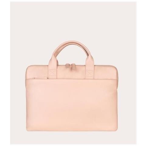 Borsa X Nb Isotta Superslim 13.3""/14"". Rosa. In Morbido Pu Effetto Pelle - Bsiso1314-pk - Foto 1