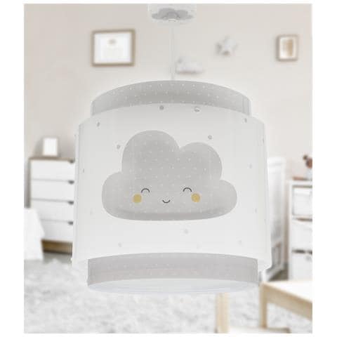 Lampada A Sospensione Per Bambini Baby Dreams Nuvola Grigio - Foto 1