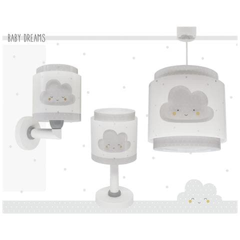 Lampada A Sospensione Per Bambini Baby Dreams Nuvola Grigio - Foto 7