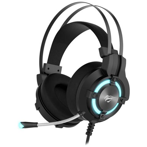 HV-H2212U cuffia e auricolare Cablato A Padiglione Giocare Nero - Foto 1