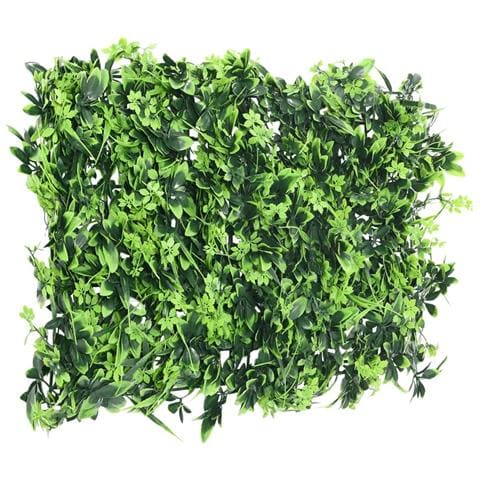 Recinzione Foglie Artificiali24 Pz Verde 40x60 Cm - Foto 3
