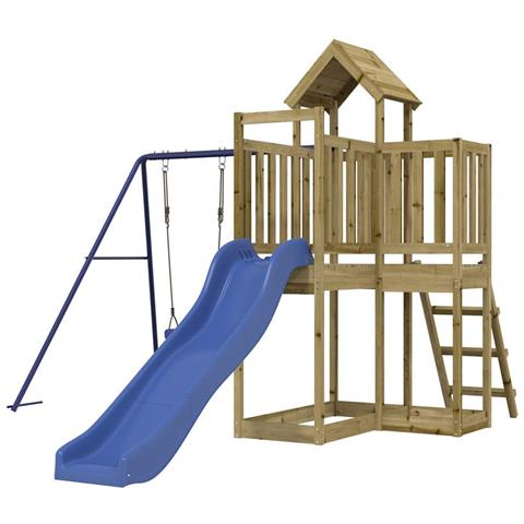 Set Da Gioco Da Esterno In Legno Di Pino Impregnato - Foto 2