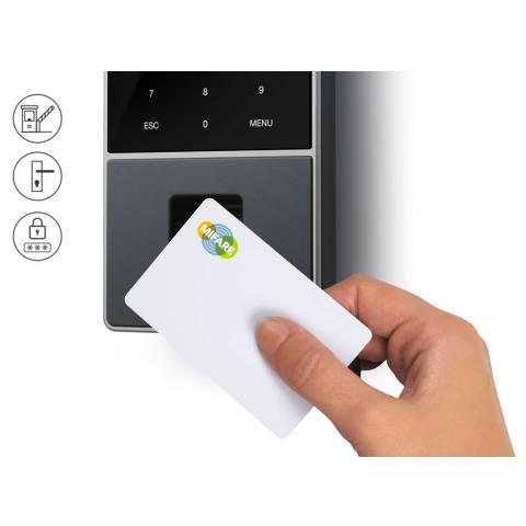 Safescan Tm-828 Sc Nero Impronta Digitale, Password, Scheda Di Prossimità, Smart Card Dc Tft Collegamento Ethernet Lan - Foto 3