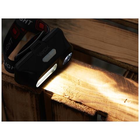 Lampada Frontale Ricaricabile Xpe + Cob Va0115 - Foto 2