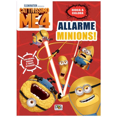 Lisa Capiotto - Allarme Minions! Cattivissimo me 4. Gioca & colora. Ediz. a colori - Foto 1