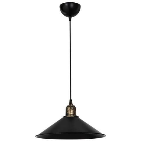 Lampada A Sospensione Maya Nera Mdl4156 - Foto 1