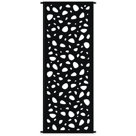 Set Di 2 Pannelli Decorativi Sunny Nero H.160cm Modello Completo - Foto 2