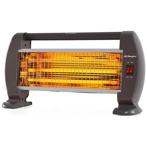 Orbegozo BP 0206 Interno Nero 1200 W Riscaldatore di ambienti elettrico al quarzo - Foto 1