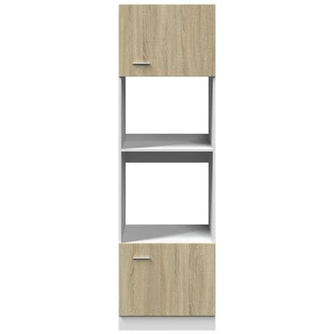 Mobile per Microonde “Lyon” Rovere Sonoma 60x57x207 cm - Foto 2