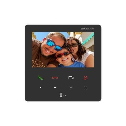 Value Series DS-KH6110-WE1 sistema per video-citofono 10,9 cm (4.3") Nero - Foto 1