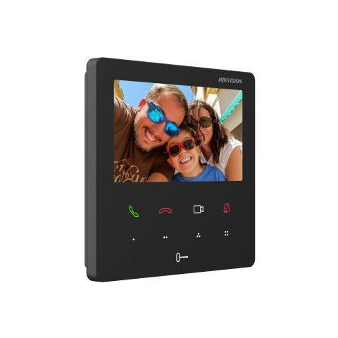 Value Series DS-KH6110-WE1 sistema per video-citofono 10,9 cm (4.3") Nero - Foto 3