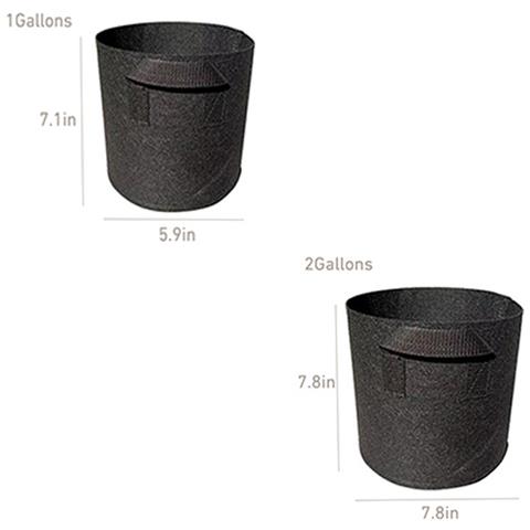 Set Di 8 Vasi Per Piante Da Laghetto Da 2 Galloni (19,8x19,8 Cm) - Foto 6
