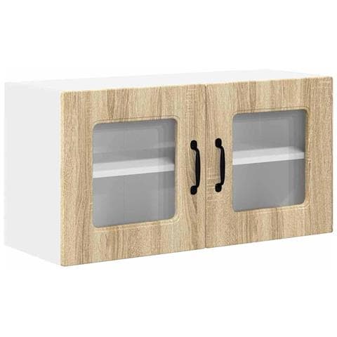 Pensile cucina Rovere Sonoma 80 x 31 x 40 cm Legno multistrato - Foto 1