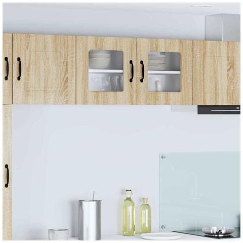 Pensile cucina Rovere Sonoma 80 x 31 x 40 cm Legno multistrato - Foto 2