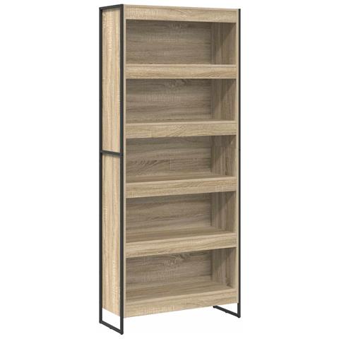 Armadio per Libri 2 pcs Sonoma 80 x 30 x 155 cm - Foto 1