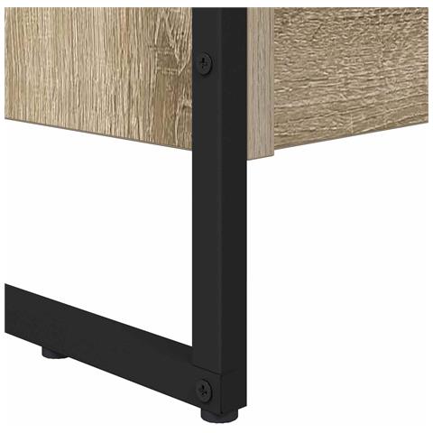 Armadio per Libri 2 pcs Sonoma 80 x 30 x 155 cm - Foto 9