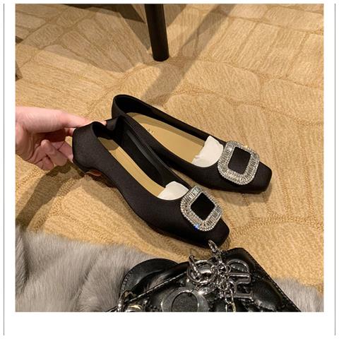 Eleva Il Tuo Stile: Scarpe Da Donna Con Plateau In Pelle, Punta Quadrata E Zeppa Nascosta Da 3cm Black 38 - Foto 2