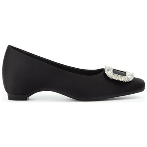Eleva Il Tuo Stile: Scarpe Da Donna Con Plateau In Pelle, Punta Quadrata E Zeppa Nascosta Da 3cm Black 38 - Foto 1