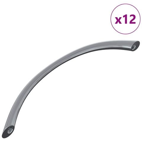 Manico 12 pcs Argento 107 x 3.6 x 23 mm Acciaio inossidabile - Foto 1