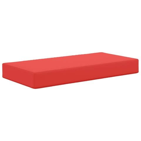 Cuscino da Sedia Esterno Rosso 80 x 40 x 8 cm 100% Poliestere - Foto 1