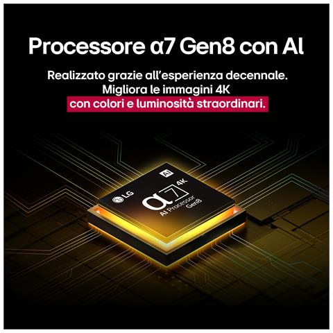 QNED AI 86QNED80A6A TV Serie QNED80 86'' 4K, a7 Gen8, HDR10, 20W, 3 HDMI con Game Optimizer, Smart TV WebOS 25 - Foto 29