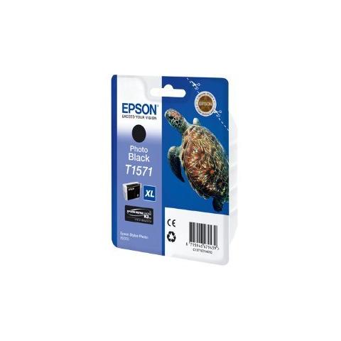 C13T15714010 Cartuccia Ink Originale Nera Stylus Foto R3000 - Foto 1