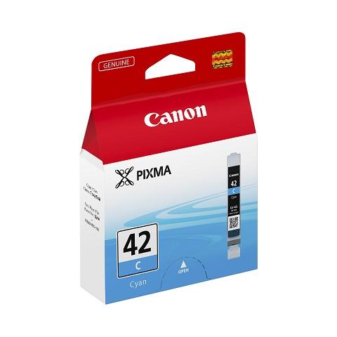 CLI-42C Cartuccia Ink Originale Ciano per Canon Pixma Pro 100 Capacità 600 Pagine - Foto 2