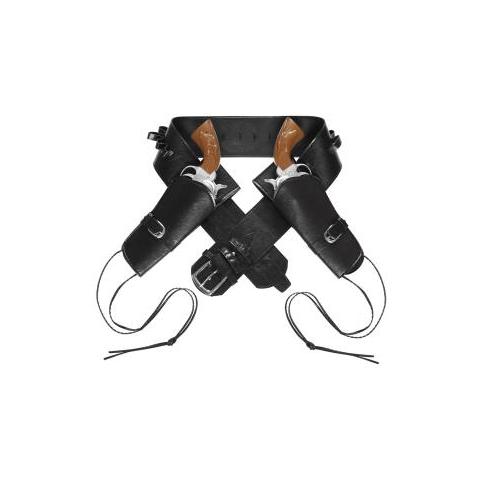 Cinturone Con Doppia Fondina Western Aut - Foto 1