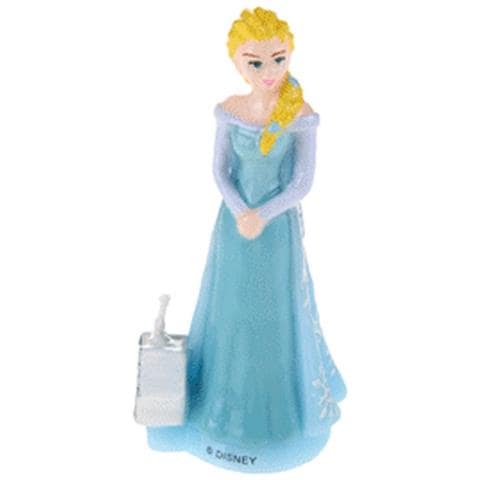 Candela Frozen 3d In Cera Per Torta - Foto 1