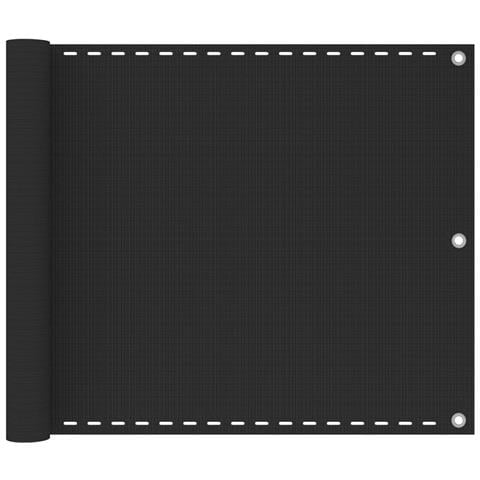 Paravento Da Balcone Hdpe 75x400 Cm Antracite - Foto 1