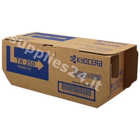 TONER COMPATIBILE - Original Kyocera Nero Tk-350 1t02lx0nl0 ~15000 Pagine (006R03123)  - Foto 2