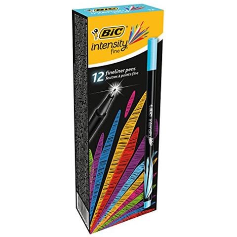 Confezione da 12 Penna P Fibra 0.4 mm colore Turchese - Foto 1