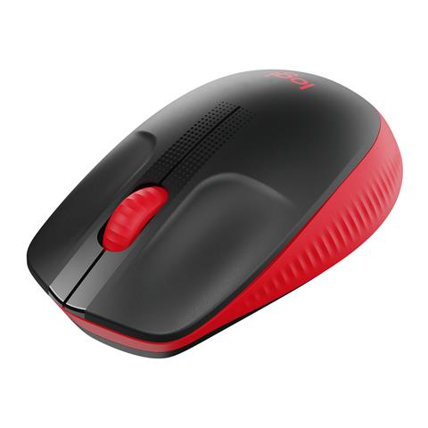 Mouse M190 Ottico 3 Tasti 1000 DPI Colore Nero Rosso - Foto 1