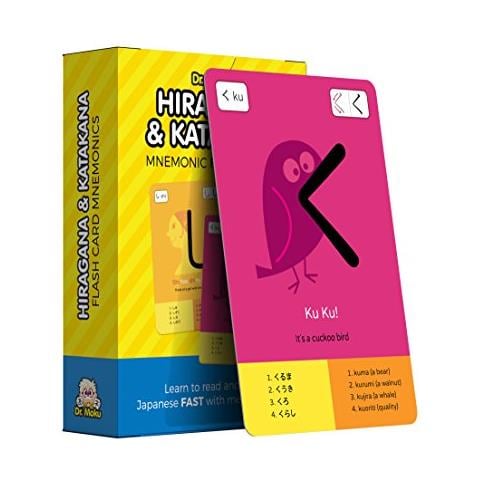 Hiragana E Katakana Flashcard Impara Il Giapponese Con Dr Mokus Mnemonics - Foto 1