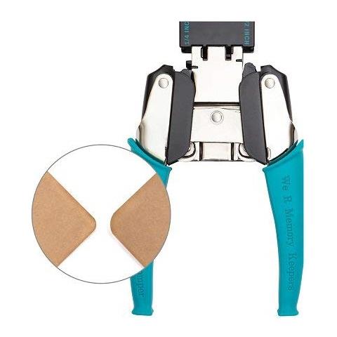 We R Memory 1/4 & 1/2 ""crop-a-dile Corner Chomper 0.25"" / 0.5 ""acqua - Foto 1