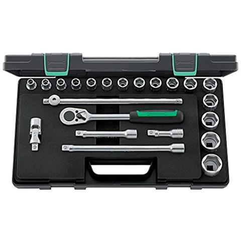 Steel Chiavi A Bussola 22 Pezzi In Cassetta, Cofanetti Robusto Plastica Abs, Pezzo 1, 96031448 - Foto 1