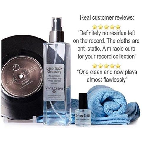 Audiophile Scelta Avanzata Vinyl Record Cleaning Kit - Return Il Tuo Lp Per Loro Appena Franto Suono - Foto 2