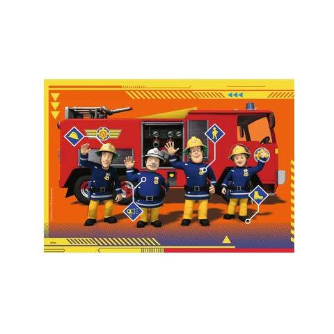 Puzzle 2x24 Elemente - Strazak Sam, Zur Rettung (078264)  - Foto 2